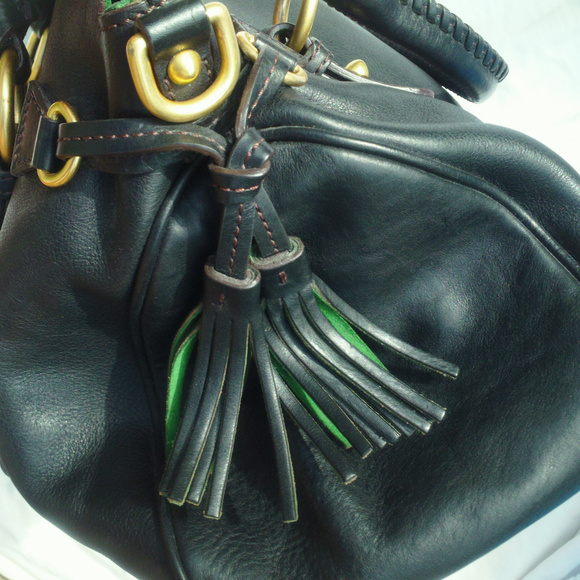 Dooney & Bourke Black Satchel - Picture 7 of 8